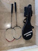 badminton rakketten en pluimpjes, Sport en Fitness, Badminton, Ophalen, Zo goed als nieuw, Racket(s)