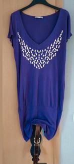 Robe mauve avec ceinture dorée taille 36, Vêtements | Femmes, Enlèvement ou Envoi, 3suisse, Porté, Violet