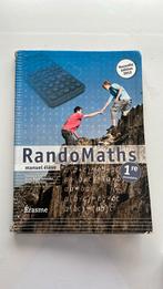 RandoMaths 1er secondaire Érasme, Enlèvement, Secondaire, Mathématiques A, Édition erasme