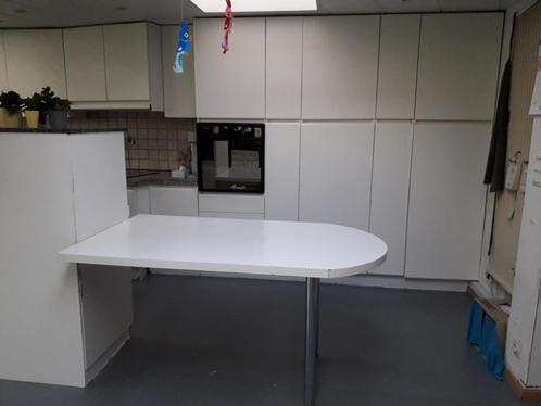 Keuken - zelf te demonteren, Huis en Inrichting, Keuken | Complete keukens, Gebruikt, Enkelwandige keuken, Wit, Graniet of Steen
