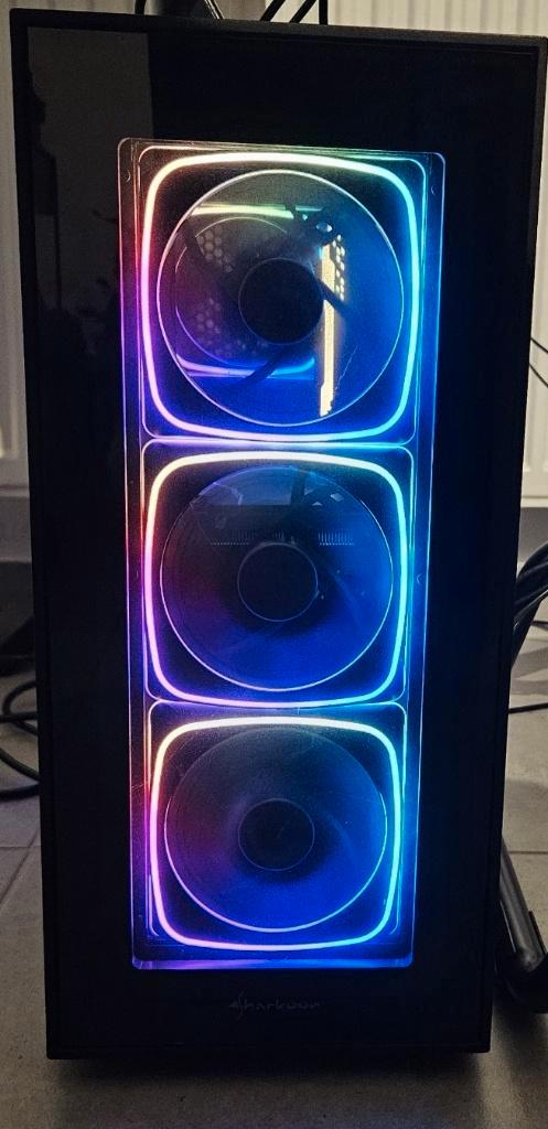 Boiter PC TG6 RGB ATX Sarkoon + Alim Corsair 750W, Computers en Software, Computerbehuizingen, Zo goed als nieuw, Ophalen