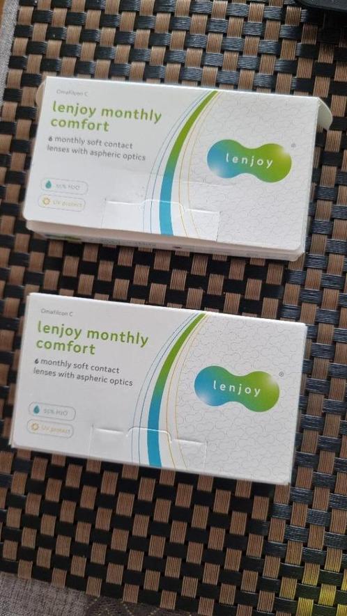 6 Lentilles de contact Lenjoy Monthly Comfort (-4,25), Sports & Fitness, Produits de santé, Wellness & Bien-être, Neuf, Autres types