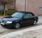 SAAB Cabrio Benzine Automaat, Auto's, Zwart, Leder, Particulier, 2 deurs