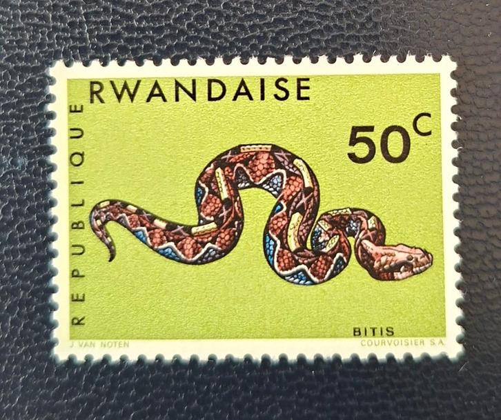 Postzegel Rwanda OBP 193*, Postzegels en Munten, Postzegels | Afrika, Ophalen of Verzenden