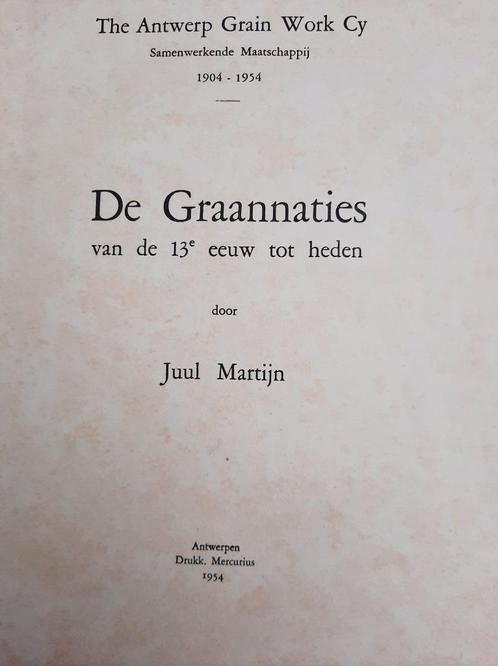 Graannatie - Londenstraat - Bordeauxstraat - Antwerpen, Boeken, Geschiedenis | Stad en Regio, Gelezen, 20e eeuw of later, Ophalen