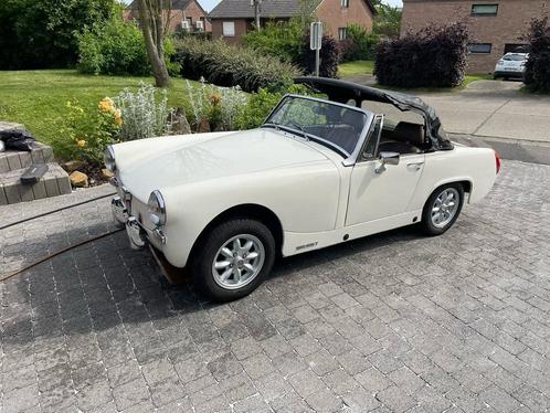 mg midget 1500cc 1979, Auto's, MG, Particulier, Midget, Benzine, Cabriolet, 2 deurs, Handgeschakeld, Wit, Beige, Leder, Achterwielaandrijving