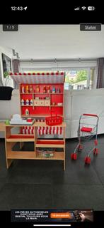 Houten speelgoedwinkeltje, Kinderen en Baby's, Ophalen, Zo goed als nieuw