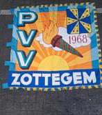 PVV 1968 ZOTTEGEM Vlag, Diversen, Vlaggen en Wimpels, Ophalen of Verzenden, Zo goed als nieuw