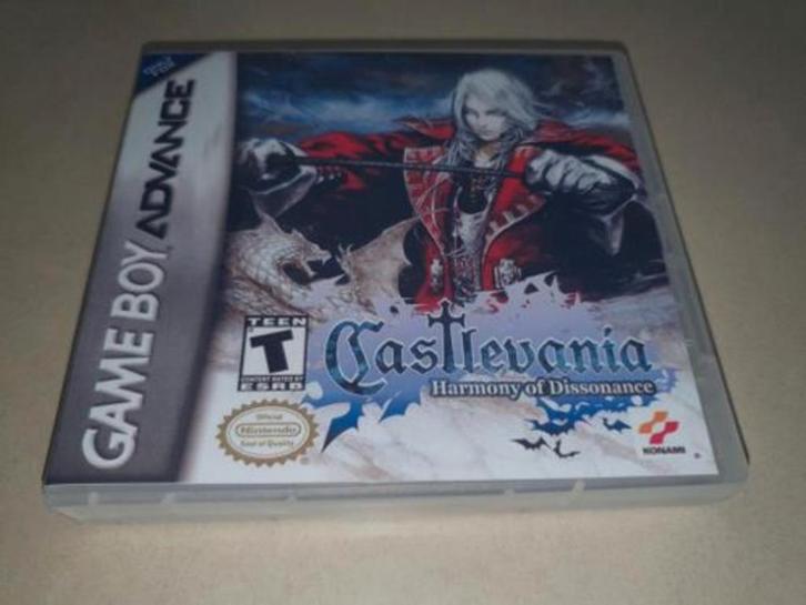 Castlevania Harmony of Dissonance Game Boy Advance Game Case, Games en Spelcomputers, Games | Nintendo Game Boy, Zo goed als nieuw