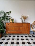 Vintage sixties schoenenkast | kast retro, Huis en Inrichting, Ophalen, Gebruikt, Vintage