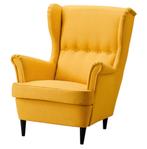 Fauteuil tissu jaune, Maison & Meubles, Fauteuils, Enlèvement, Utilisé, Tissus