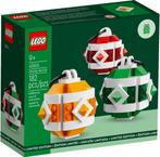 Lego Christmas Decor Set (Kerstballen) - 40604, Kinderen en Baby's, Speelgoed | Duplo en Lego, Nieuw, Complete set, Ophalen of Verzenden