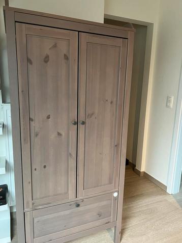 Chambre évolutive ikea taupe, Enfants & Bébés, 70 à 85 cm, Comme neuf, Sommier à lattes, Enlèvement