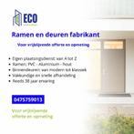 RAMEN PVC ALU HOUT, Doe-het-zelf en Bouw, Raamkozijnen en Schuifdeuren, Ophalen of Verzenden, Kunststof, Raamkozijn, 225 cm of meer