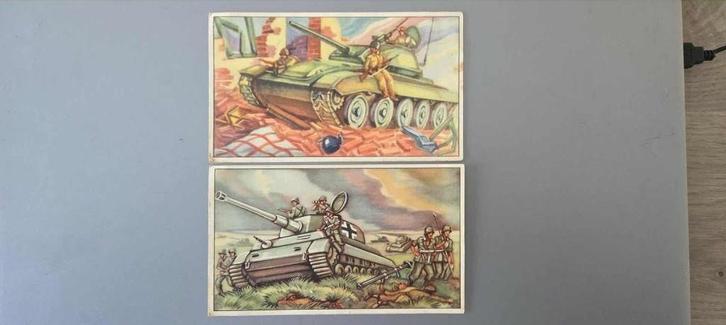 Toffee Trefin 2 kaarten nr 28 en 35, Verzamelen, Postkaarten | België, 1940 tot 1960, Verzenden