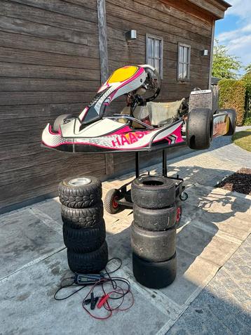 Haase Rotax Max 125cc DD2 kart - starterspack!, Enlèvement, Comme neuf, Kart