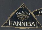 KISTETIKETTEN 4 STUKS HANNIBAL CLARO, Ophalen, Zo goed als nieuw, Sigarenbandjes