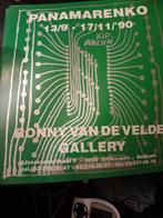 Affiche tentoonstelling Panamarenko 1990, Verzamelen, Ophalen of Verzenden, Zo goed als nieuw