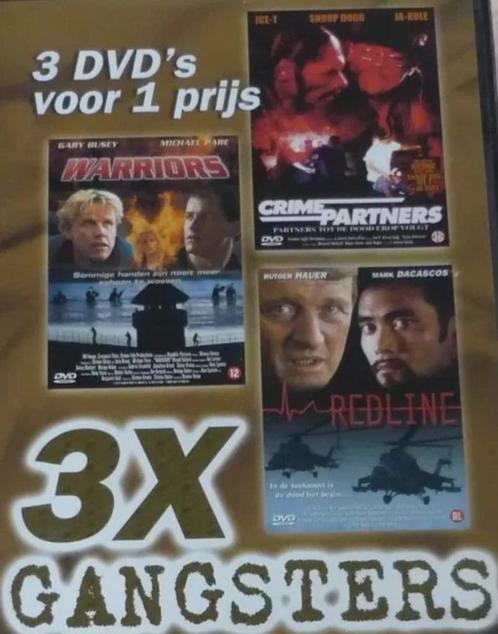 Crime Partners & Warriors dvd NL ondertitels regio 2, Cd's en Dvd's, Dvd's | Overige Dvd's, Zo goed als nieuw, Verzenden