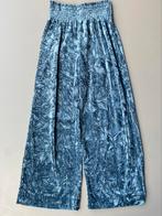 Pantalon jupe-culotte velours gris/bleu Zara 146-152, Enfants & Bébés, Comme neuf, Zara Girls, Fille, Pantalon