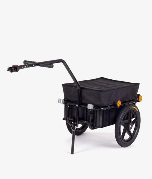 Stevige fietsaanhanger-ideaal voor transport of boodschappen, Fietsen en Brommers, Fietsaccessoires | Aanhangwagens en Karren