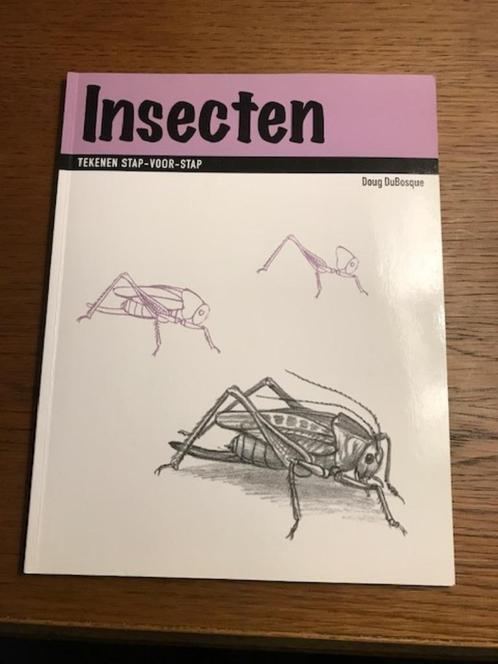 Insecten tekenen stap voor stap, Boeken, Hobby en Vrije tijd, Ophalen of Verzenden