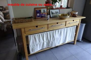 Beau et pratique comptoir étagère + tiroirs cuisine beschikbaar voor biedingen