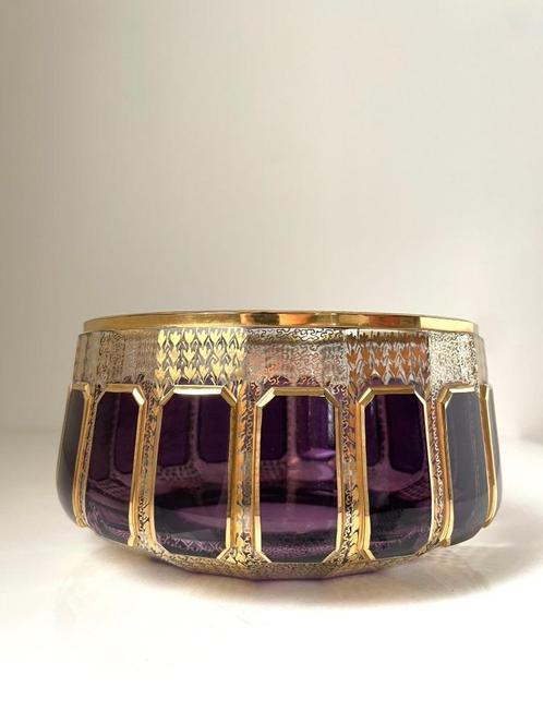 Cristal Ludwig Moser und Söhne - Buitengewoon Art-Déco 1930, Antiek en Kunst, Antiek | Glaswerk en Kristal, Ophalen of Verzenden