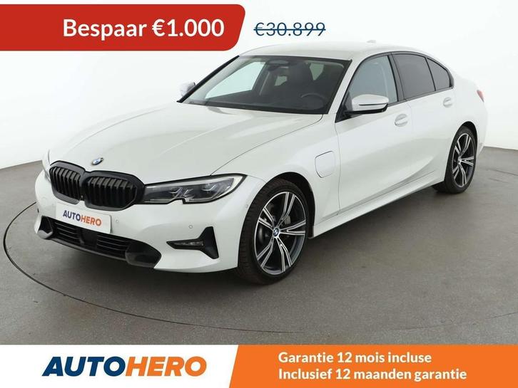 BMW 3 Serie 330 330e Sport Line (bj 2019, automaat), Auto's, BMW, Te koop, 3 Reeks, 360° camera, ABS, Achteruitrijcamera, Airbags