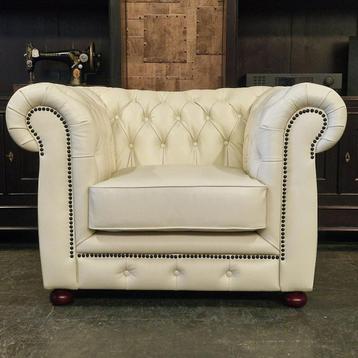 Chesterfield Cresswell Fauteuil – French White // NIEUW! beschikbaar voor biedingen