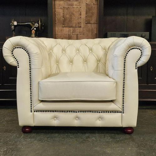 Chesterfield Cresswell Fauteuil – French White // NIEUW!, Antiek en Kunst, Antiek | Meubels | Stoelen en Sofa's, Ophalen