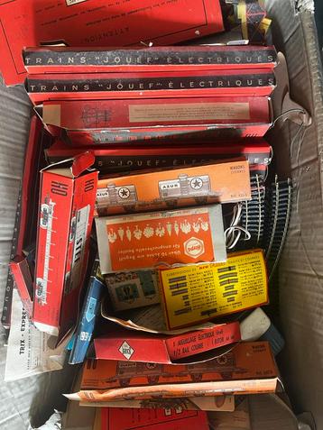 Boites comprenant set Jouef et autres, beschikbaar voor biedingen