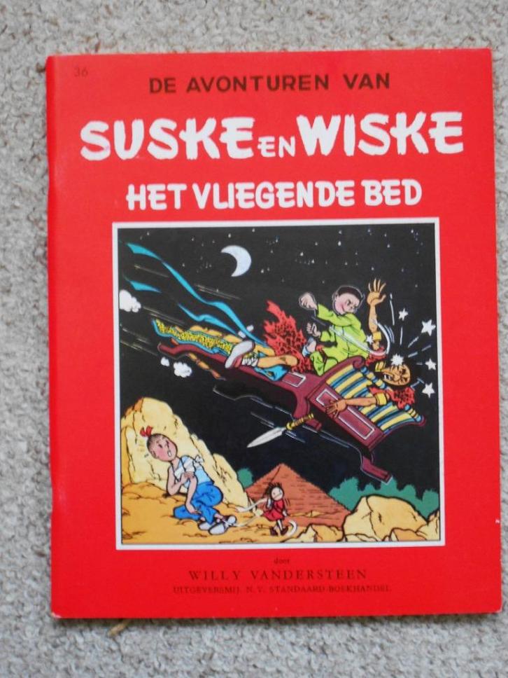 Suske en Wiske 36 - Het Vliegende Bed 1996 -nummer 50 van 99, Boeken, Stripverhalen, Zo goed als nieuw, Eén stripboek, Ophalen of Verzenden