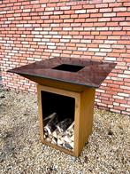 Cortenstaal BBQ, Tuin en Terras, Ophalen, Nieuw