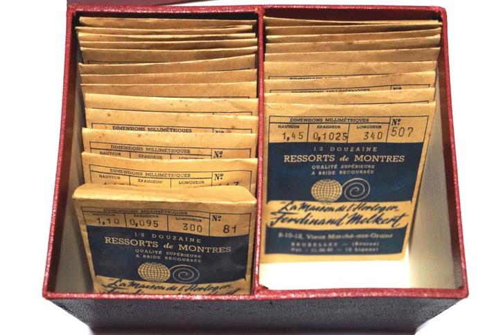 Ferdinand Melkert -  zeldzame antieke horloge-veertjes, Antiek en Kunst, Antiek | Gereedschap en Instrumenten, Ophalen of Verzenden