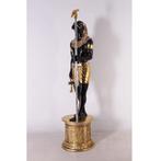 Statue égyptienne Horus avec socle — Égypte Hauteur 231 cm, Enlèvement, Neuf