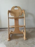 eetstoel hout, Kinderen en Baby's, Kinderstoelen, Ophalen of Verzenden, Gebruikt, Meegroeistoel, Gordel(s)