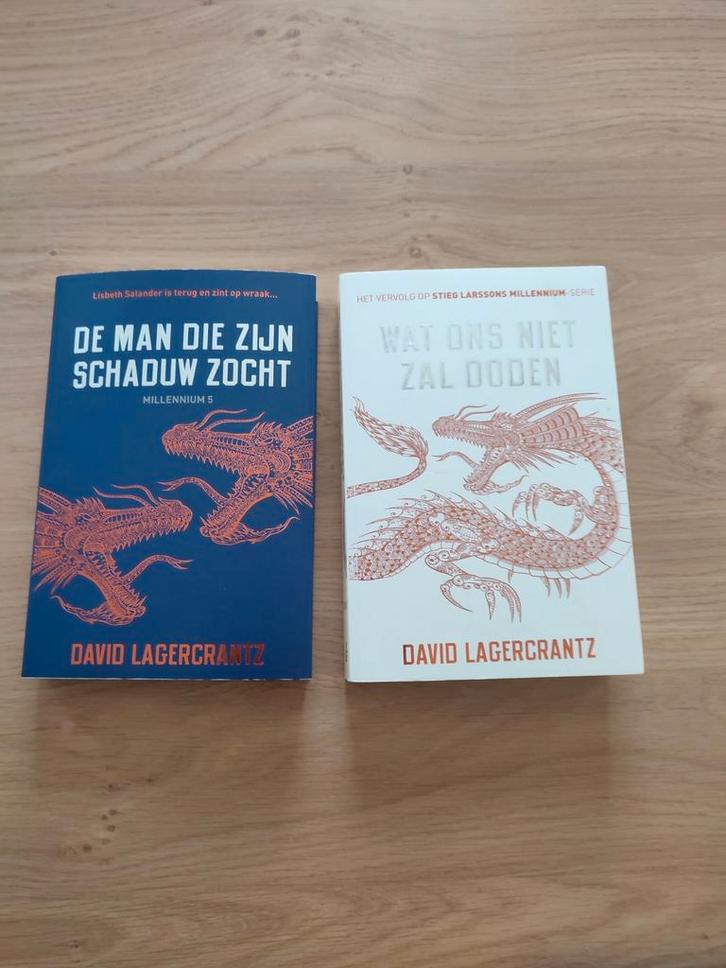 David Lagercrantz - Wat ons niet zal doden, Boeken, Thrillers, Zo goed als nieuw, Ophalen of Verzenden