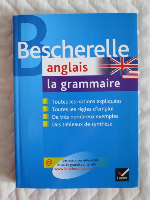 Bescherelle - anglais : la grammaire (2012), Livres, Langue | Anglais, Utilisé, Non-fiction, Enlèvement