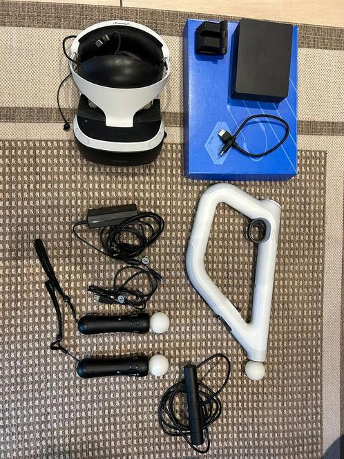 Vr-bril psvr1, Games en Spelcomputers, Virtual Reality, Gebruikt, Camera, Ophalen