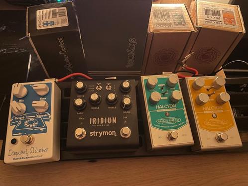 Effect pedals Origin/Strymon/EQD/Jam, Muziek en Instrumenten, Effecten, Zo goed als nieuw, Distortion, Overdrive of Fuzz, Reverb