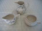3 BOCH La Louvière melkkannetjes, Antiek en Kunst, Antiek | Servies los, Ophalen of Verzenden