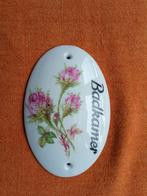 Porseleinen Deur bordje badkamer, Antiek en Kunst, Ophalen of Verzenden