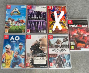 Switch-games en accessoires in uitstekende staat  beschikbaar voor biedingen