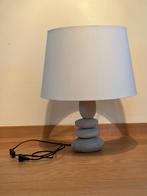 Grande lampe de table "galets", Tissus, Enlèvement, Utilisé, Galets