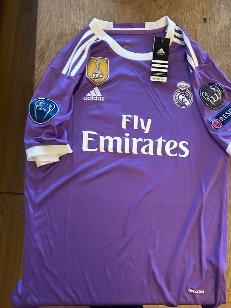 Real madrid shirt 2017 paars ronaldo, Ophalen, Nieuw, Shirt