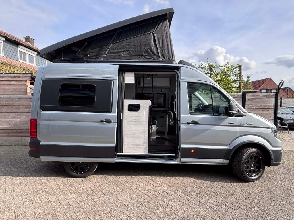 Julià Camper Yellowstone 4x4 MAN TGE - Hefdak, Caravans en Kamperen, Mobilhomes, Verwarmde buitenspiegels, Bedrijf, Diesel, Koelkast