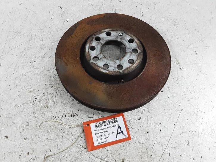 REMSCHIJF VOOR Volkswagen Tiguan Allspace (BW2), Auto-onderdelen, Remmen en Aandrijving, Volkswagen, Gebruikt