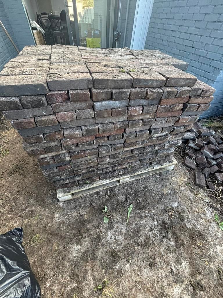 GRATIS facadestenen, Ophalen, Gebruikt, Bakstenen