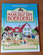 Modelbouwboek Maak zelf een boerderij, Enlèvement ou Envoi, Neuf, Bricolage